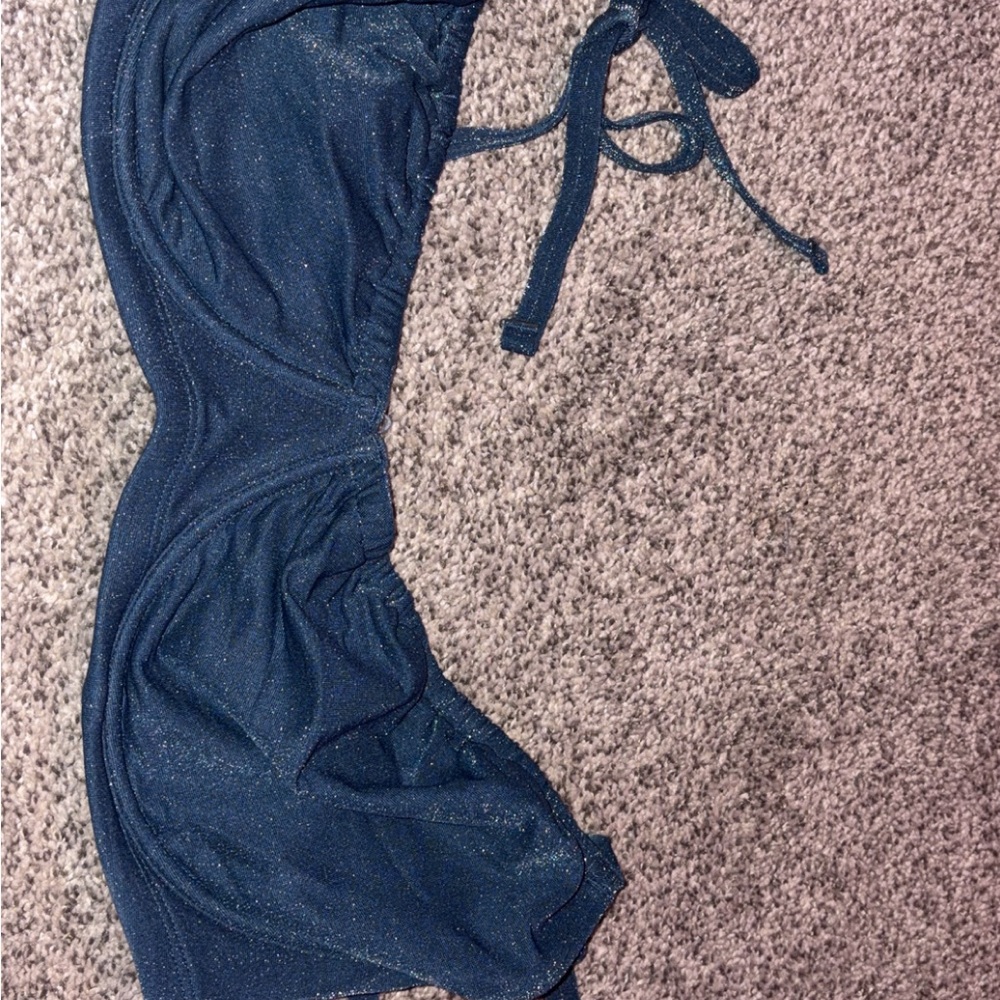 Elegant Navy Women's bikini Top